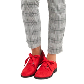 Bello Star Red lace-up shoes 2