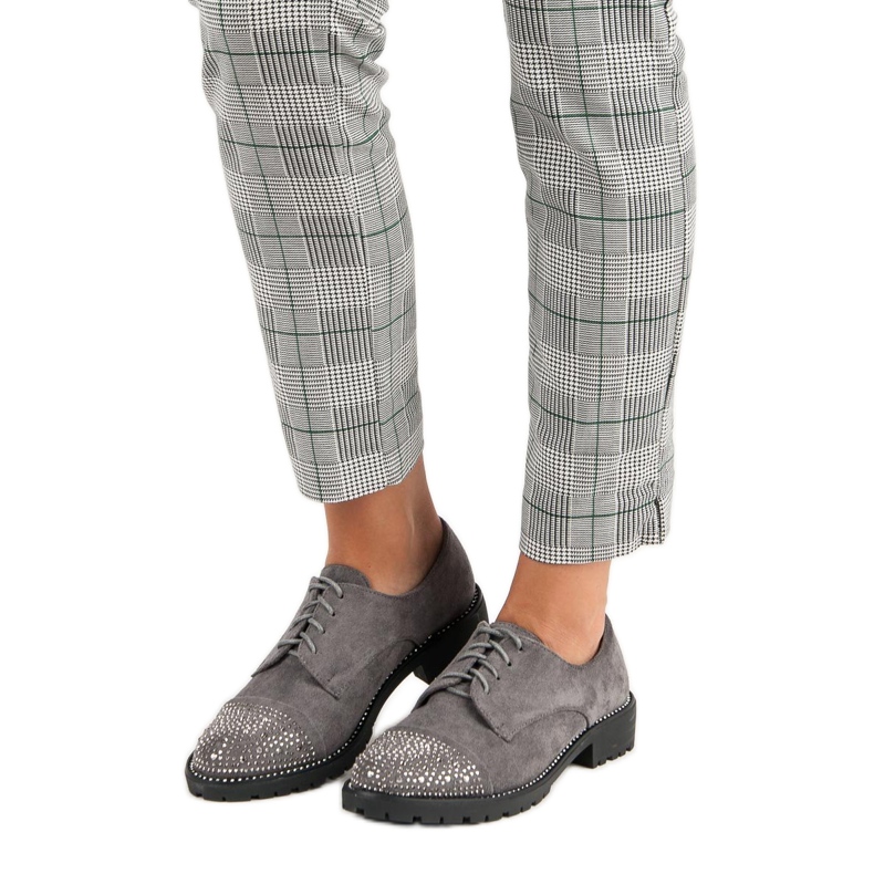 Bello Star Stylish suede shoes grey 1 Bello Star Stylish suede shoes grey 1