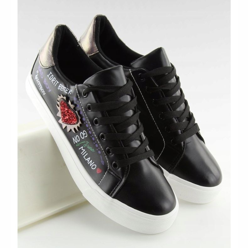 Black M897 Black women's sneakers 1 Black M897 Black women's sneakers 1