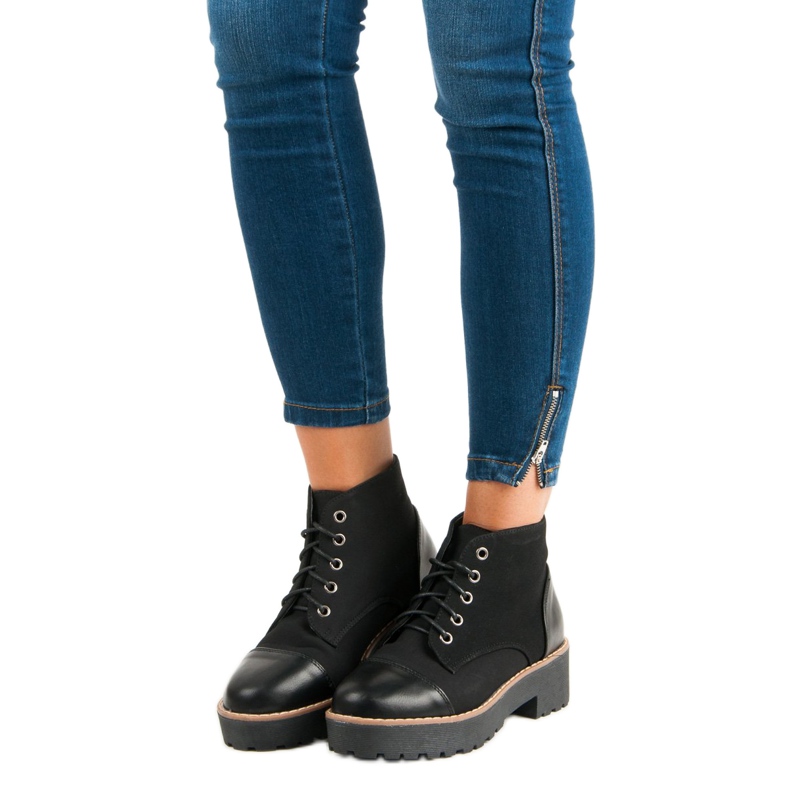 Rock boots workery black 1