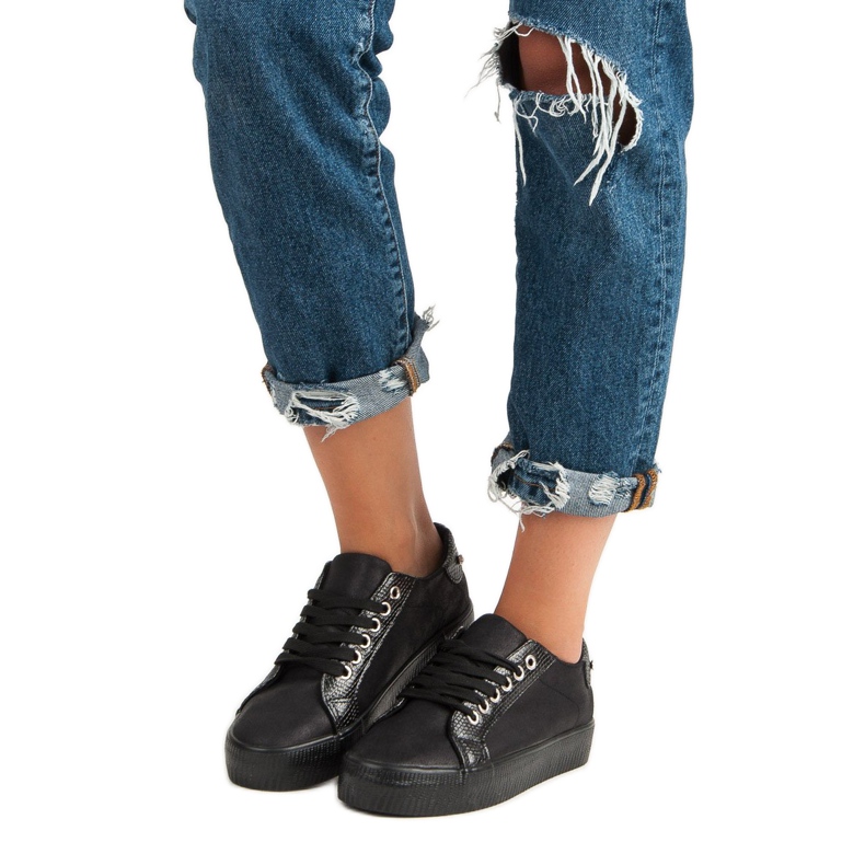 Sweet Shoes Fashionable Sports Shoes black 1 Sweet Shoes Fashionable Sports Shoes black 1