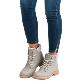 Gray Trappers With Sheepskin MCKEYLOR grey 2