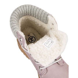 Violet Trappers With Sheepskin MCKEYLOR 1