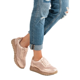 Bestelle Tied sneakers espadrilles pink 2 Bestelle Tied sneakers espadrilles pink 2