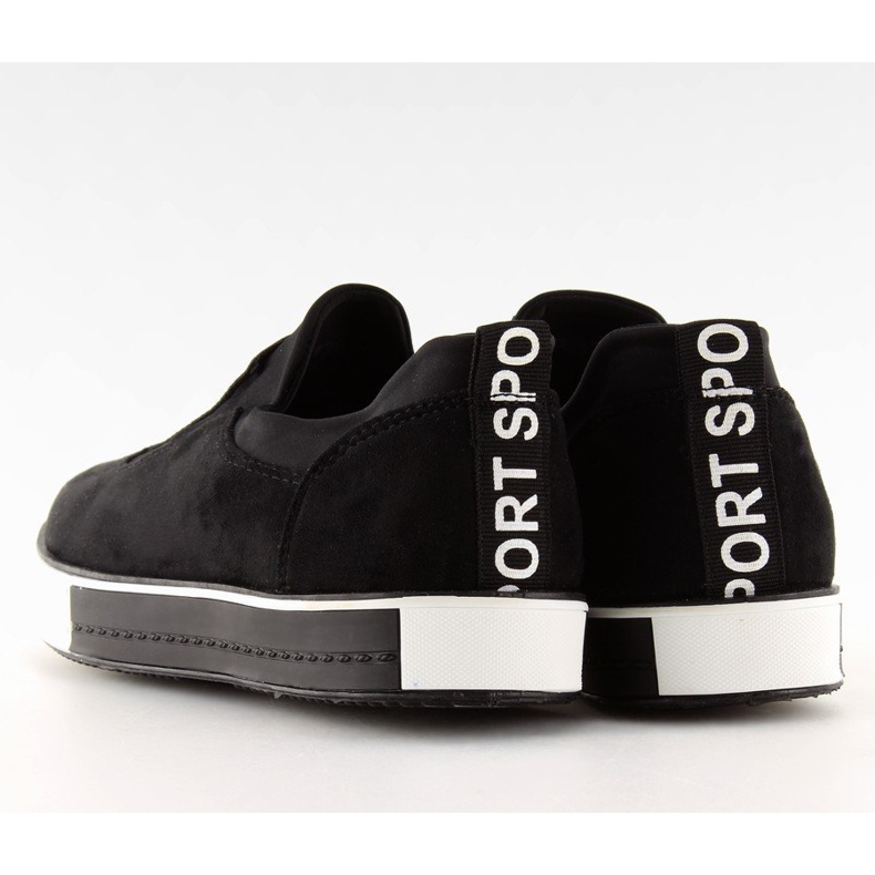 Black women's sneakers NB178 Black 1