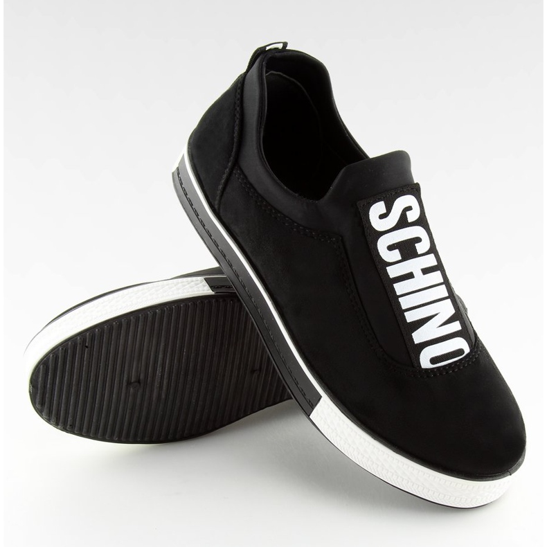 Black women's sneakers NB178 Black 2