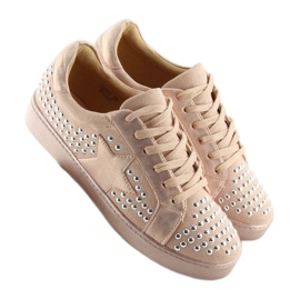 Pink G253 pink women's sneakers 2