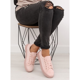 Pink AX03 Pink high-soled sneakers 2