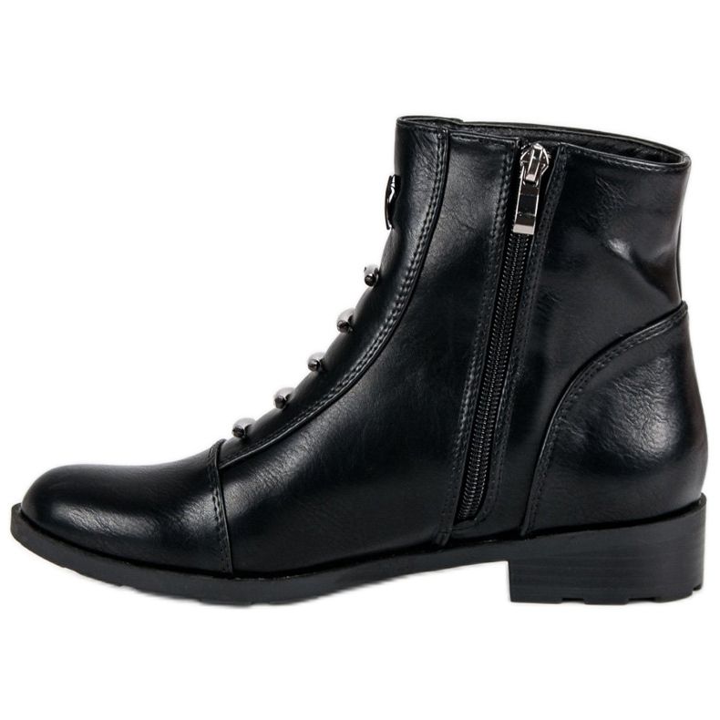 Filippo Casual Black Boots 1