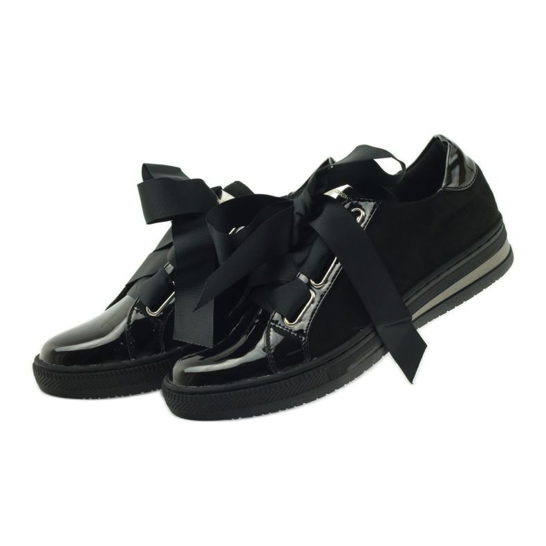 Creepers leather insole Filippo shoes black 4