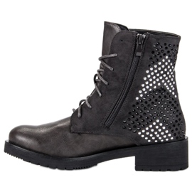 Rock boots workery grey 1