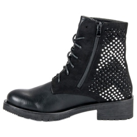 Rock boots workery black 1