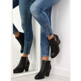 Black high-heeled boots 622-1 Black 6