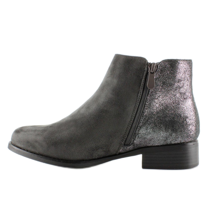 Shiny back 1546-89 Gray Jodhpur boots grey 1