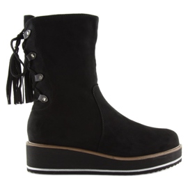 Black women's boots TH17-7 Black 1 Black women's boots TH17-7 Black 1