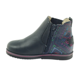 Girls boots Ren But 1479 navy blue multicolored 2