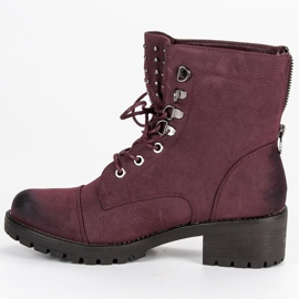 Stylish maroon VINCEZA Workers red 2