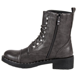 Gray workery boots grey 1