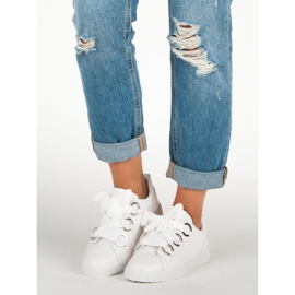 Super Me White lace-up sneakers 1 Super Me White lace-up sneakers 1