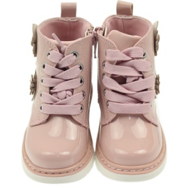American Club American booties booties children's shoes 1424 pink 3 American Club American booties booties children's shoes 1424 pink 3