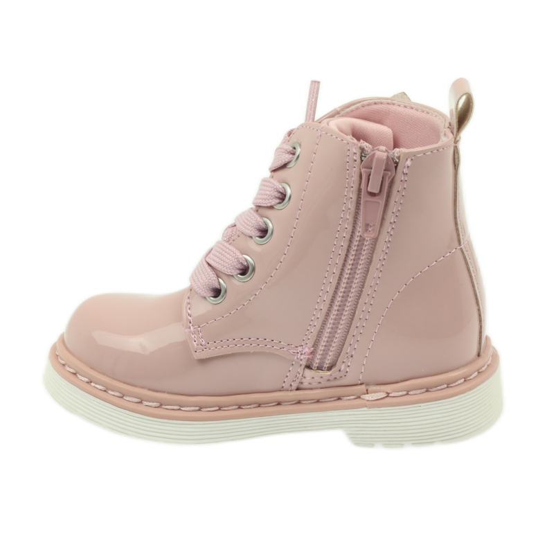 American Club American booties booties children's shoes 1424 pink 2 American Club American booties booties children's shoes 1424 pink 2