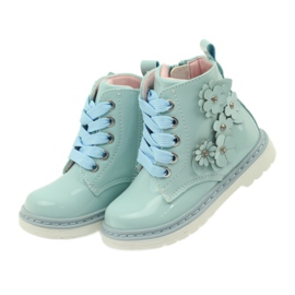 American Club American booties booties children's shoes 1424 blue 4 American Club American booties booties children's shoes 1424 blue 4