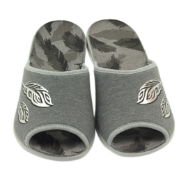Befado women's shoes slippers 254D096 slippers grey 3