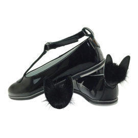 Ballerinas cans with ears Bartek 45025 black 6