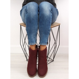 Claret boots 7B670 Wine red 2