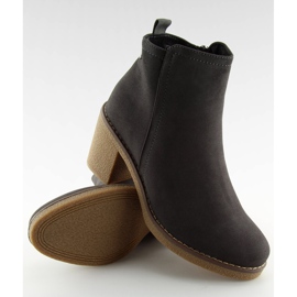 Gray High-heeled boots 7B670 Gray grey 1