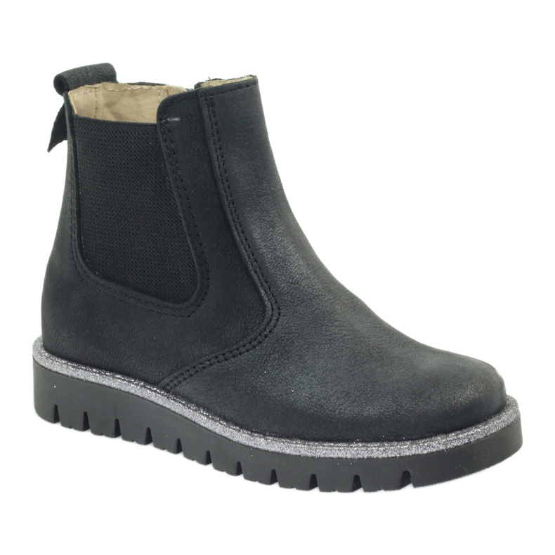 Girls boots Ren But 3316 black grey 1