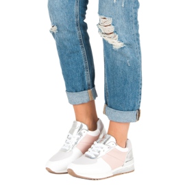 Betler Pastel Sport Shoes white grey pink 1 Betler Pastel Sport Shoes white grey pink 1