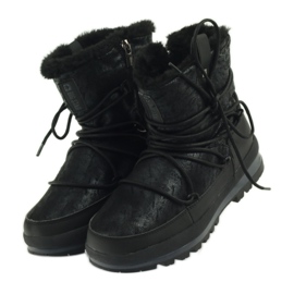 Comfortable snow boots BIG STAR 274624 black 5