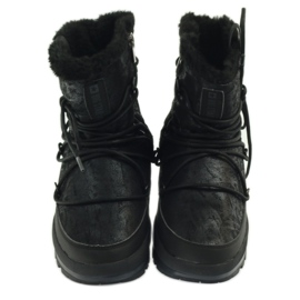 Comfortable snow boots BIG STAR 274624 black 4