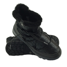 Comfortable snow boots BIG STAR 274624 black 3
