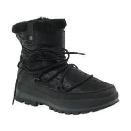 Comfortable snow boots BIG STAR 274624 black 1