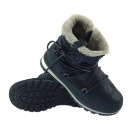 Comfortable snow boots BIG STAR 274623 navy blue 3 Comfortable snow boots BIG STAR 274623 navy blue 3