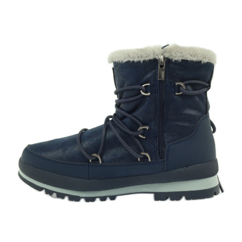 Comfortable snow boots BIG STAR 274623 navy blue 2 Comfortable snow boots BIG STAR 274623 navy blue 2