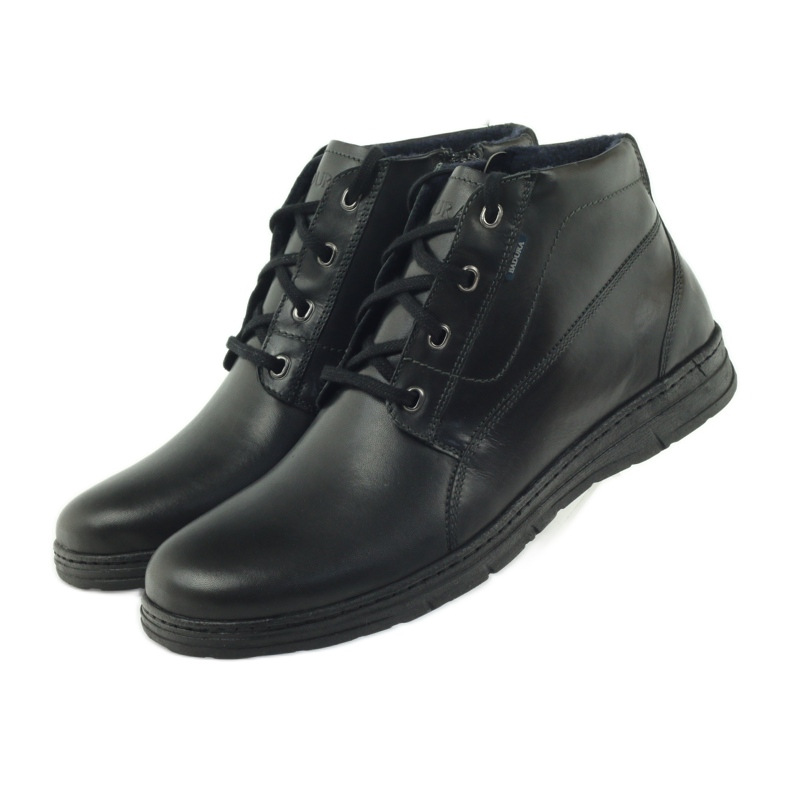Black Boots winter boots Badura 4655 black 4 Black Boots winter boots Badura 4655 black 4