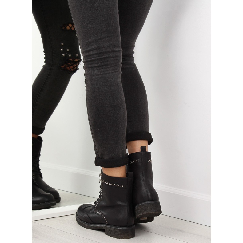 Black workers with studs 432-PA Black 2