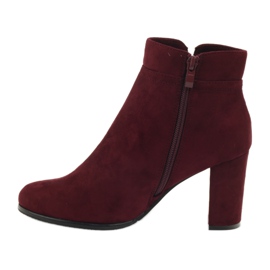 Sergio Leone 546 burgundy boots multicolored 2