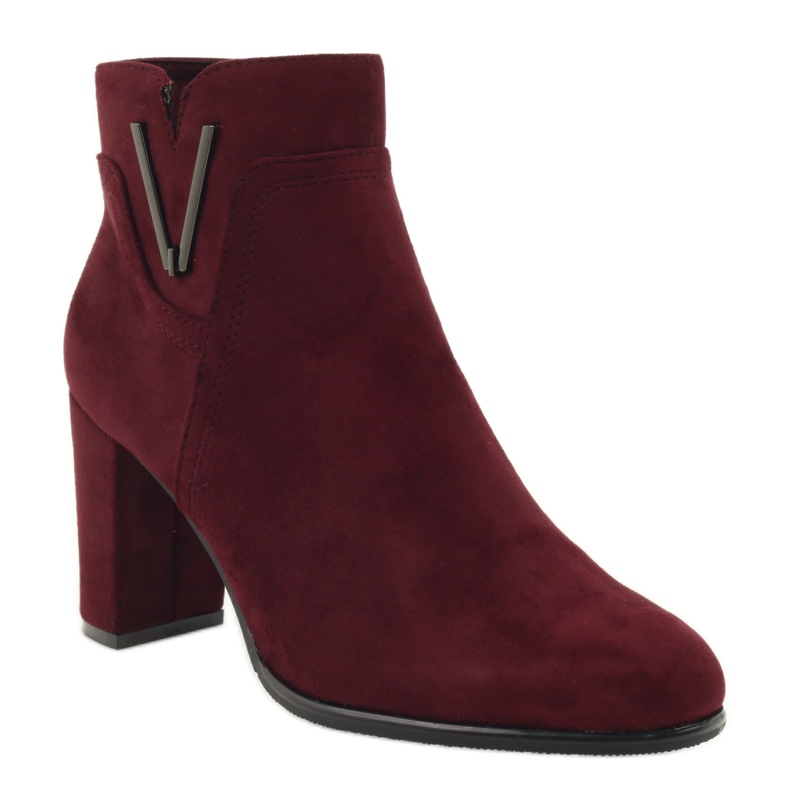 Sergio Leone 546 burgundy boots multicolored 1