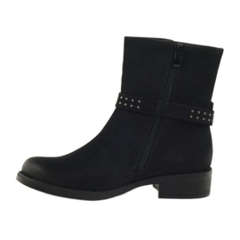 Black Sergio Leone 500 zipper boots 2