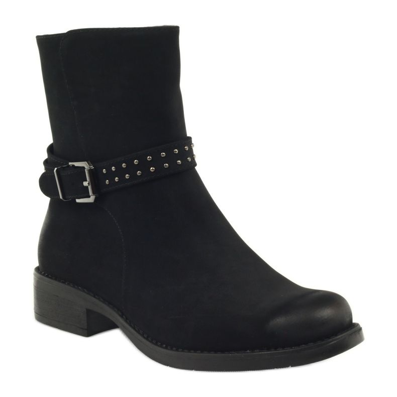 Black Sergio Leone 500 zipper boots 1
