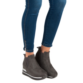 Bestelle Jodhpur boots on the platform grey 1