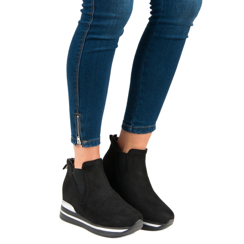 Bestelle Jodhpur boots on the platform black 1