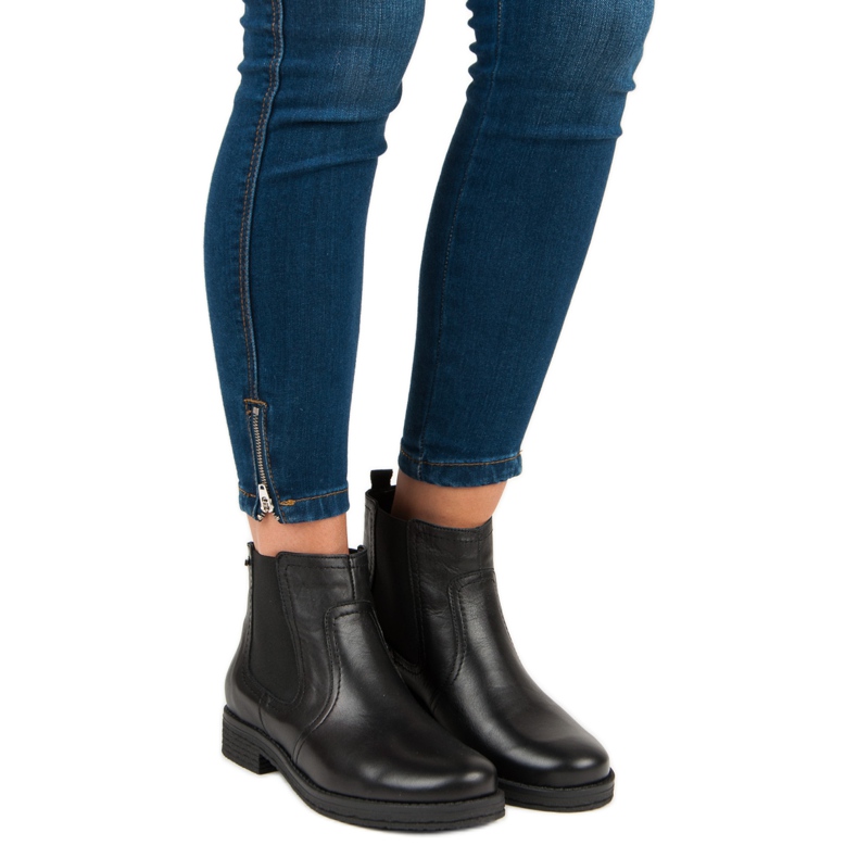 Black Chelsea boots from VINCEZA 1 Black Chelsea boots from VINCEZA 1