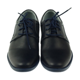 Riko Men's navy blue leather shoes 819 3 Riko Men's navy blue leather shoes 819 3