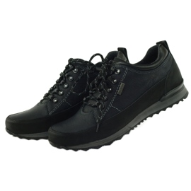 Riko men's low trekking shoes 855 black 4