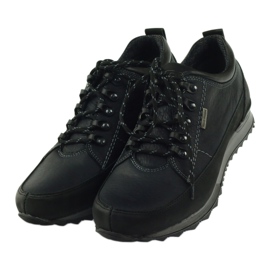 Riko men's low trekking shoes 855 black 3